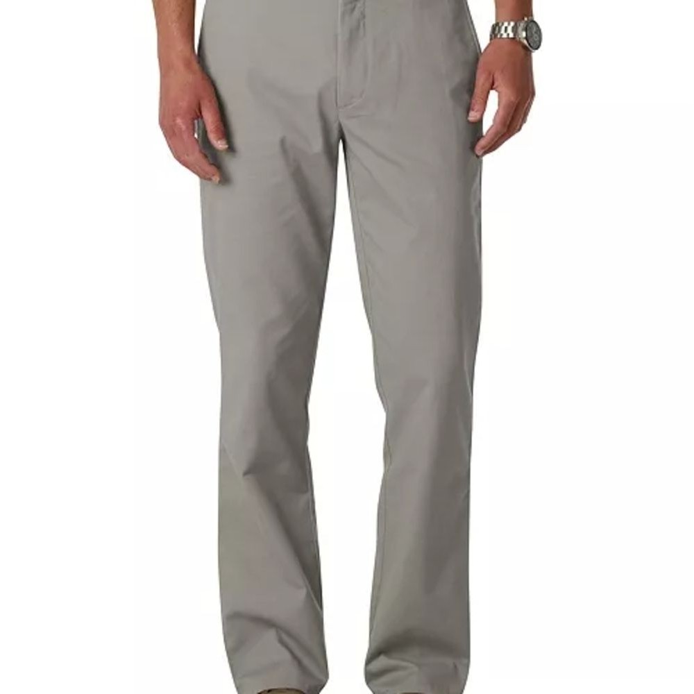 Dockers Signature Khaki Slim Fit D1 Pants Mens 36x29 No Wrinkle Cotton